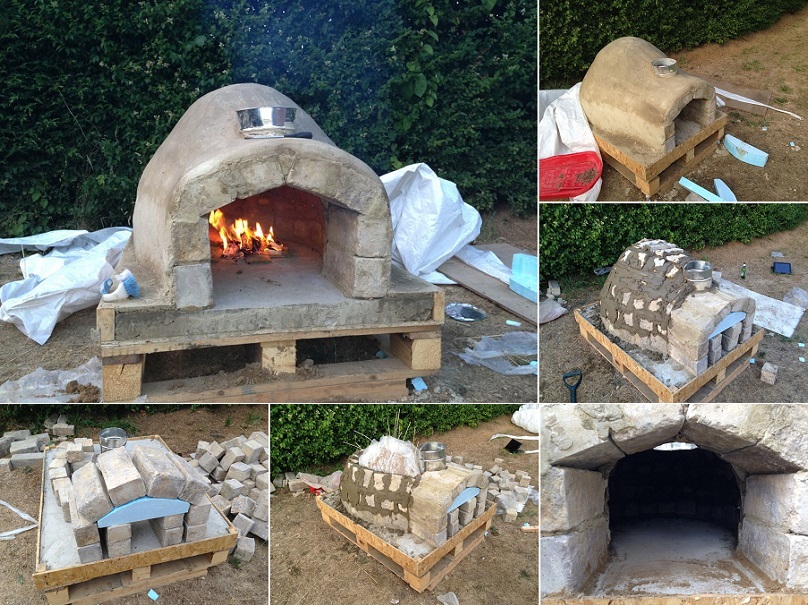 diy backyard pizza oven photo - 1