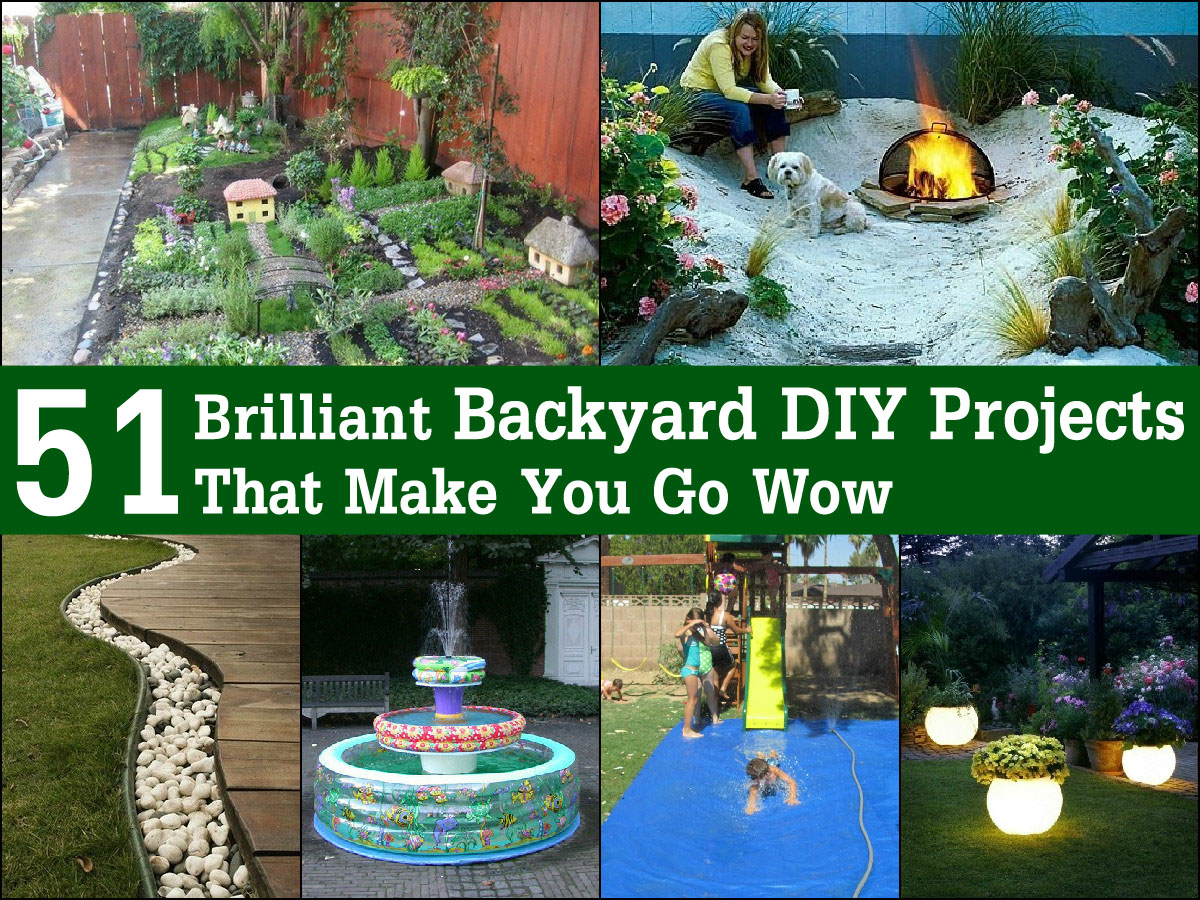 diy backyard projects photo - 2