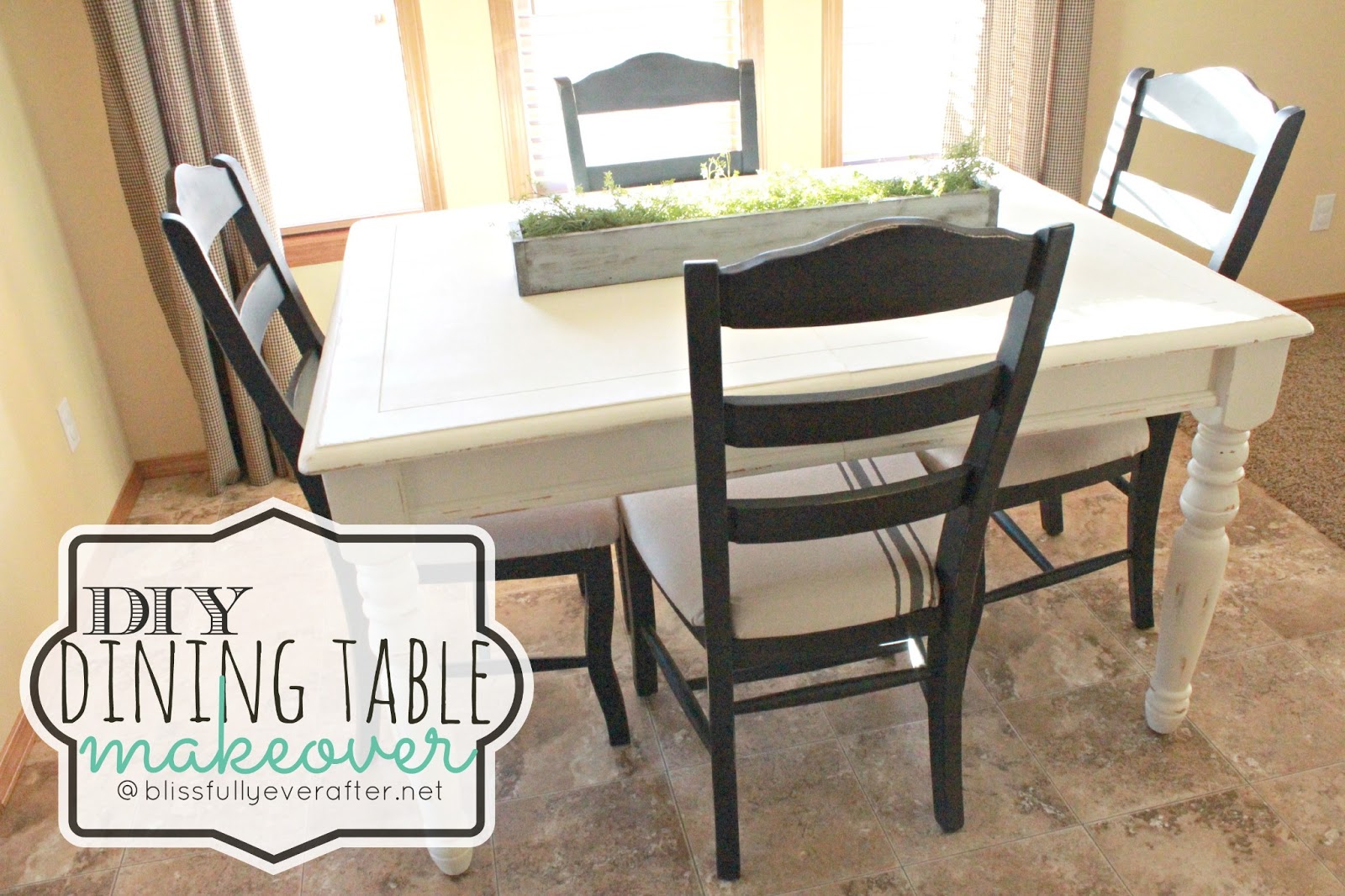 diy dining room table photo - 1