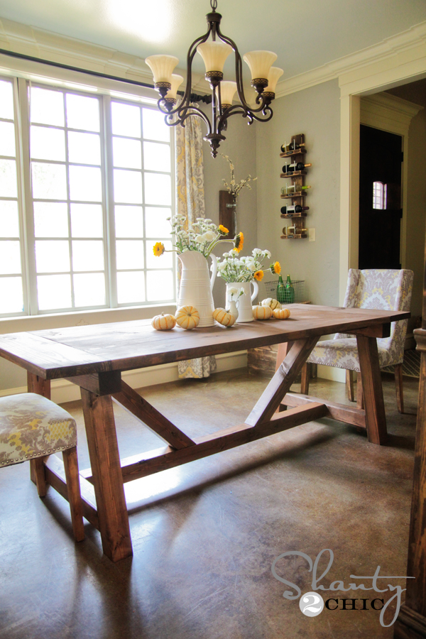 diy dining table plans photo - 1