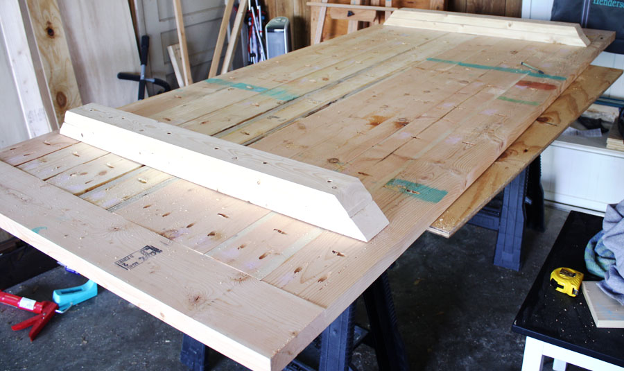 diy dining table top photo - 2