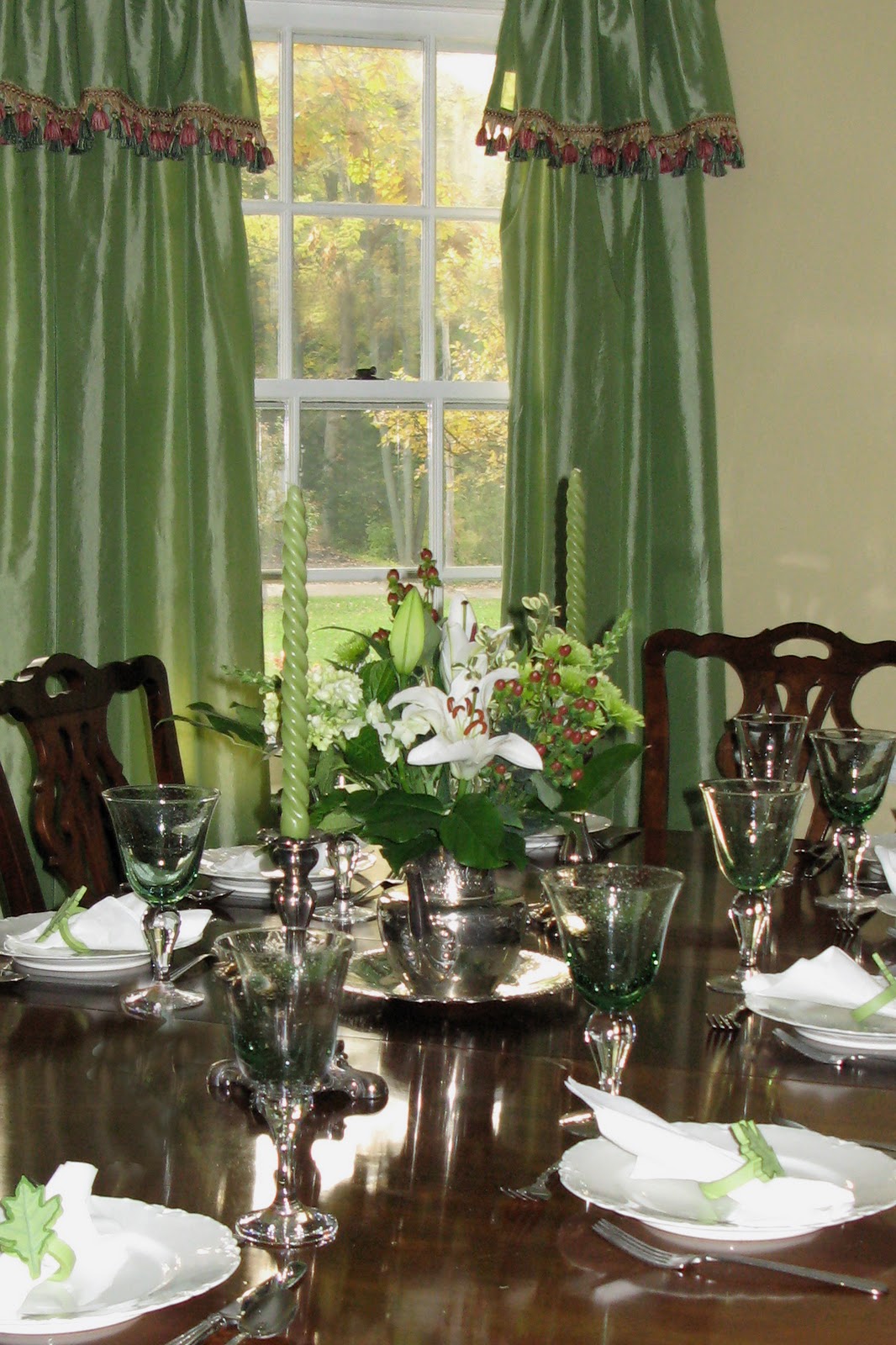 drapes for dining room photo - 1
