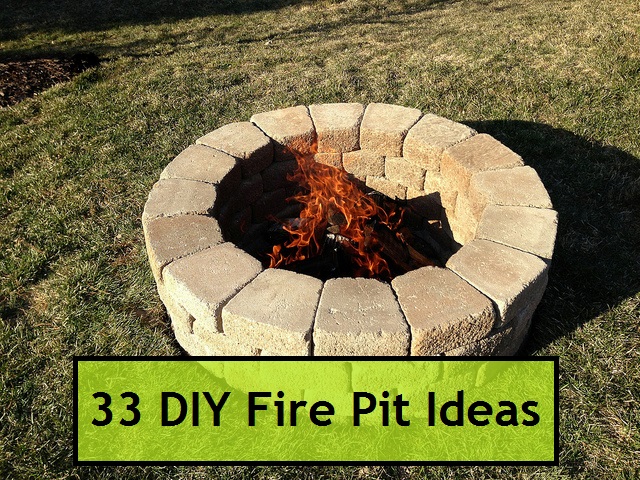 easy backyard fire pit ideas photo - 1