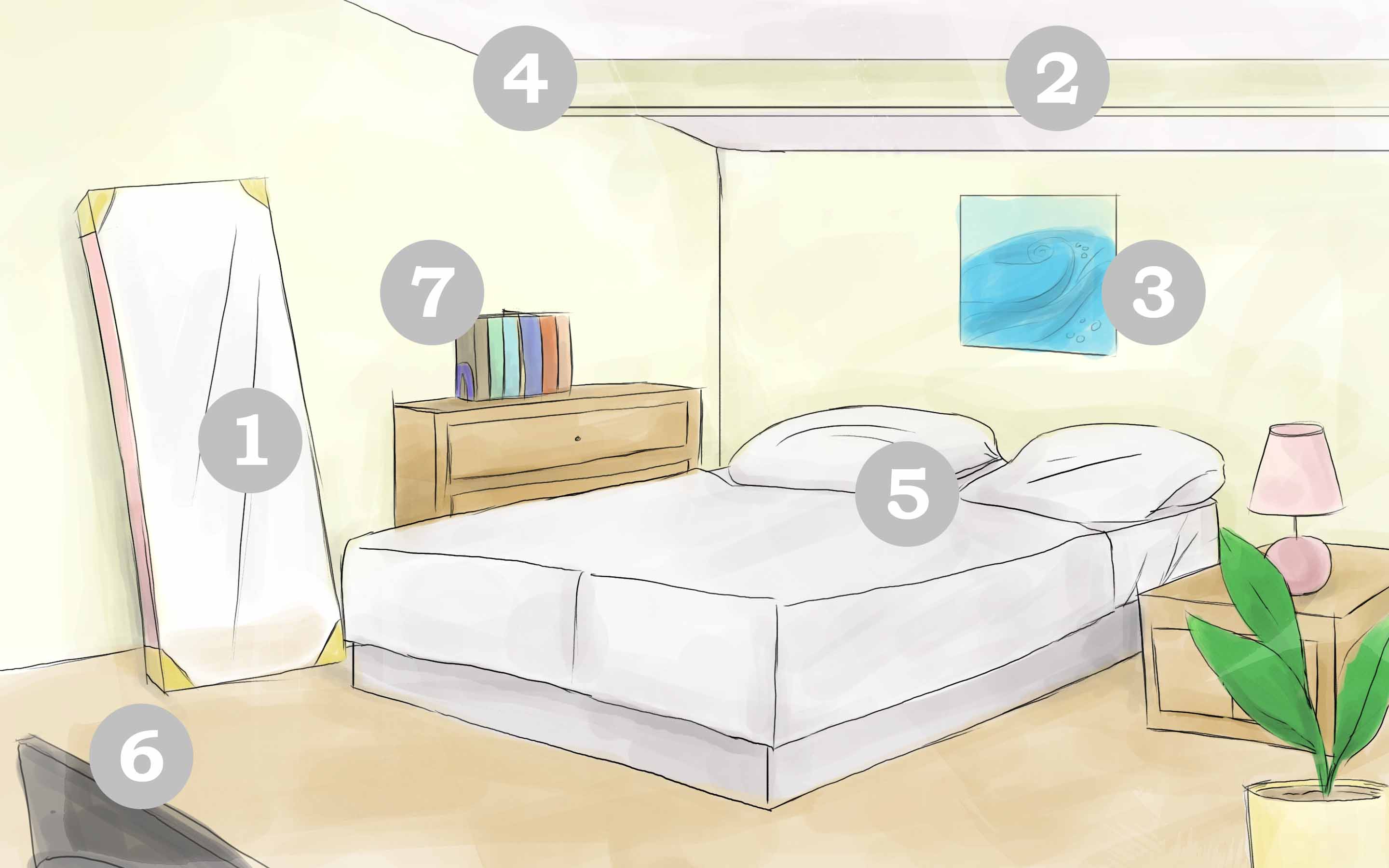 feng shui color for bedroom photo - 1