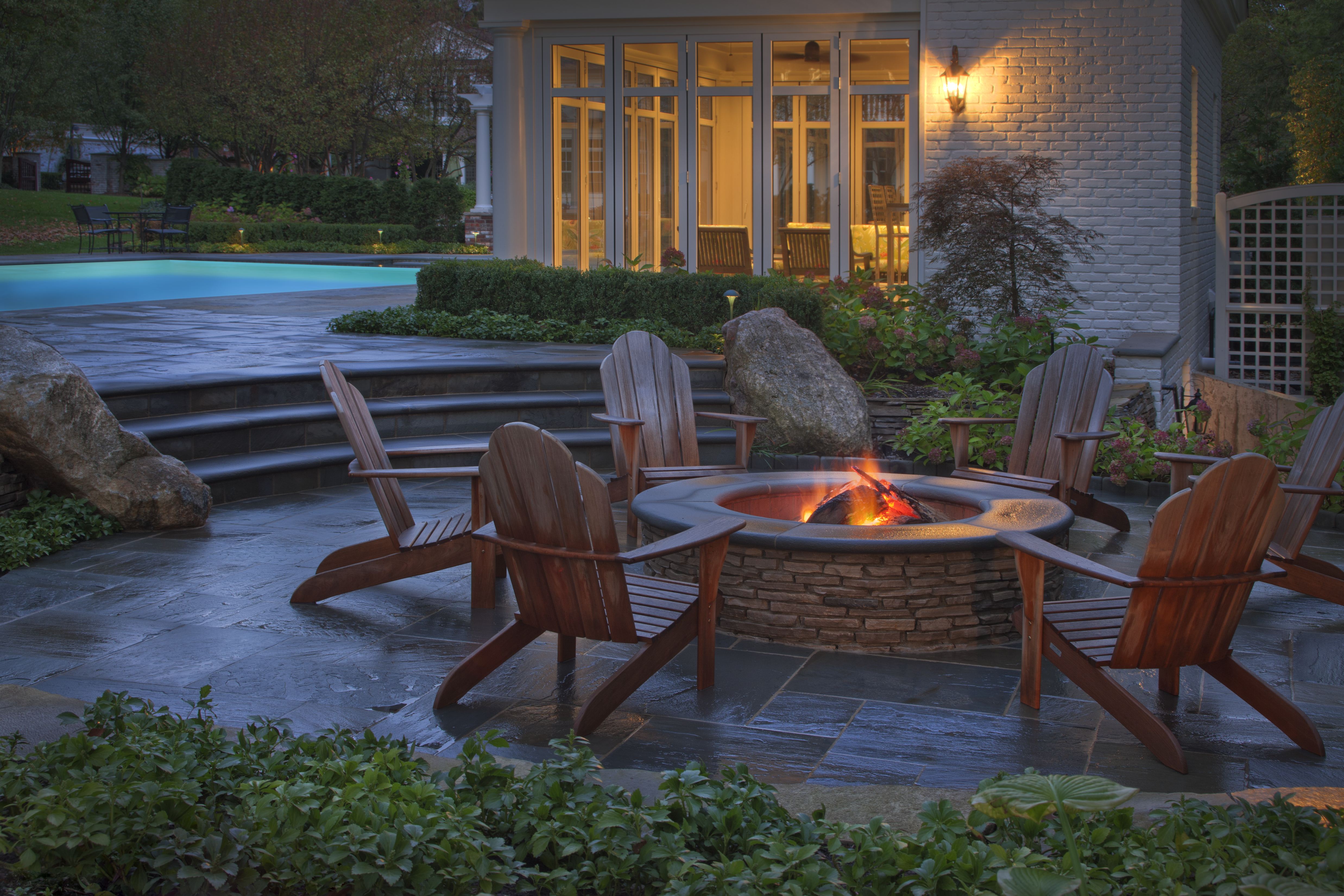 fire pit for backyard photo - 1