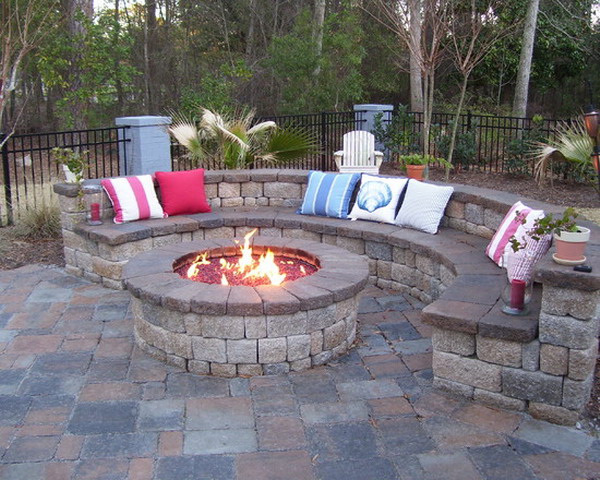 fire pits in backyards photo - 1