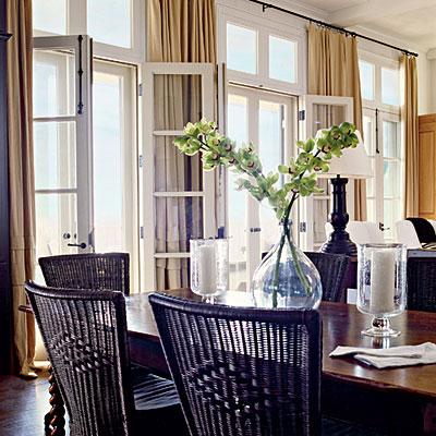 french doors dining room photo - 1