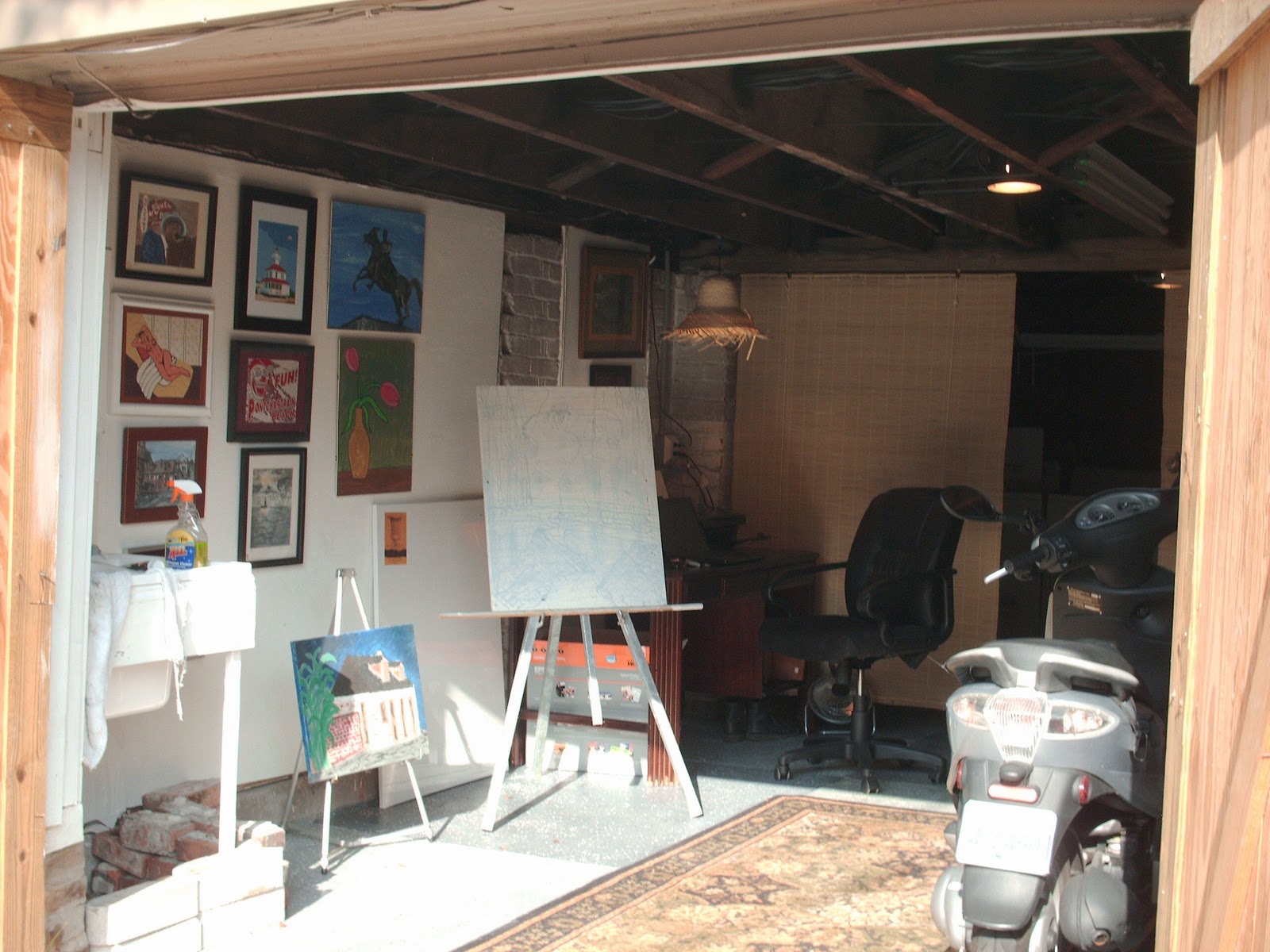 Garage art studio large and beautiful photos. photo to select ...