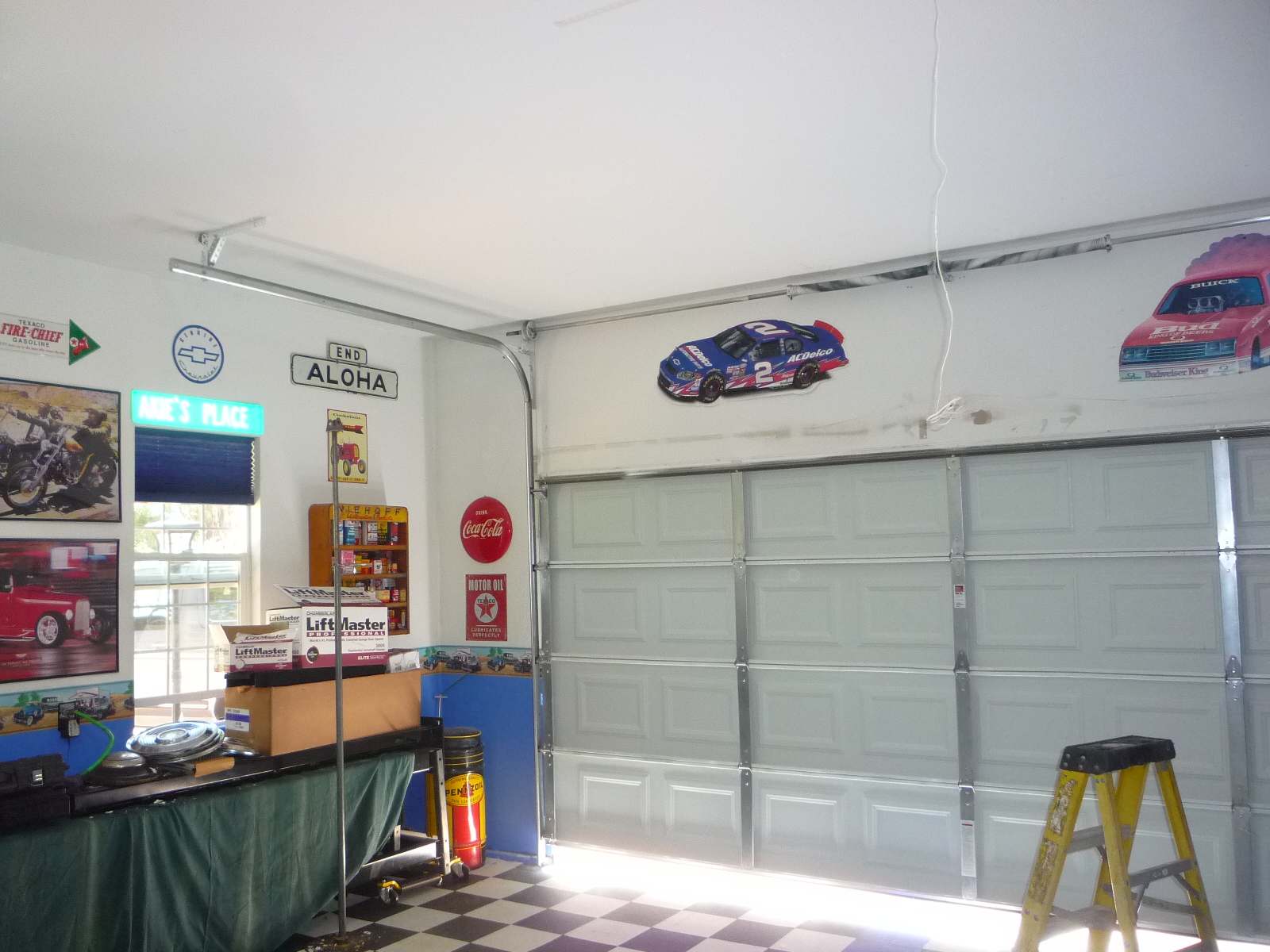 garage door conversion photo - 2