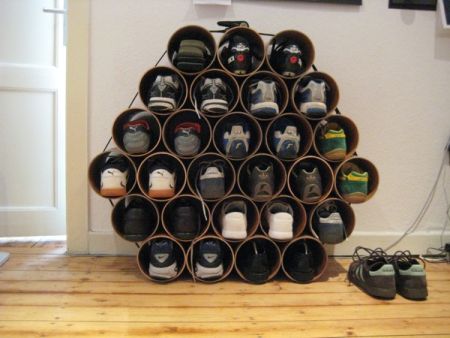 garage shoe rack ideas photo - 1