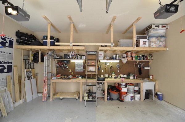 garage shoe shelf ideas