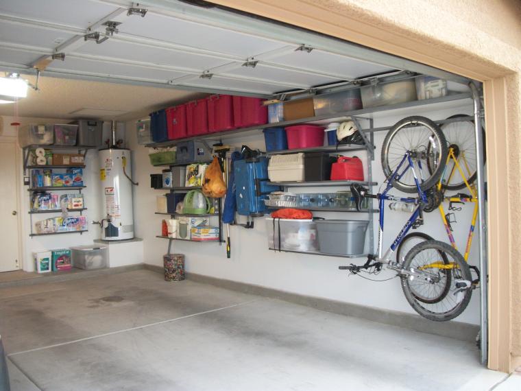 garage shoe shelf ideas