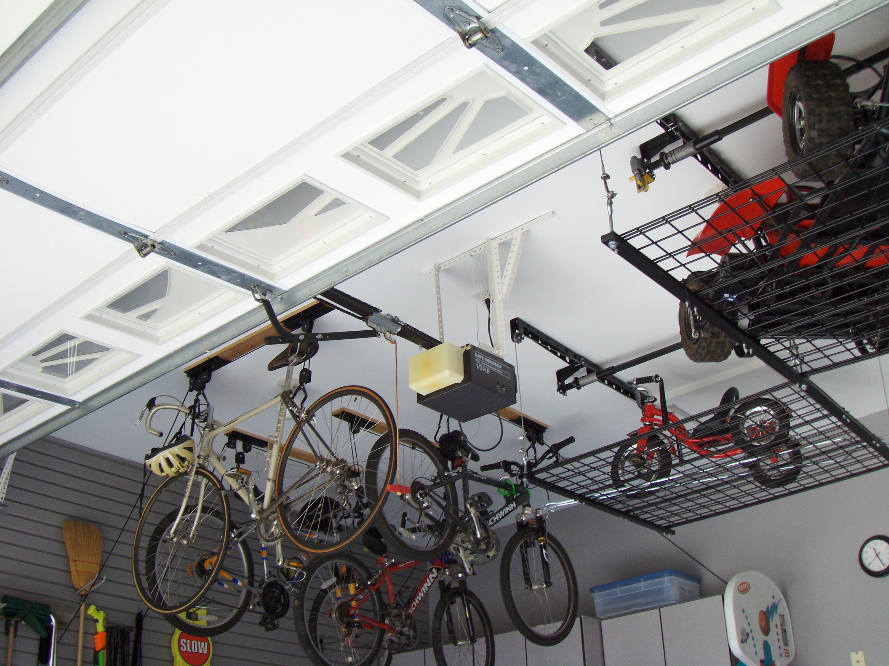 garage storage hooks photo - 2