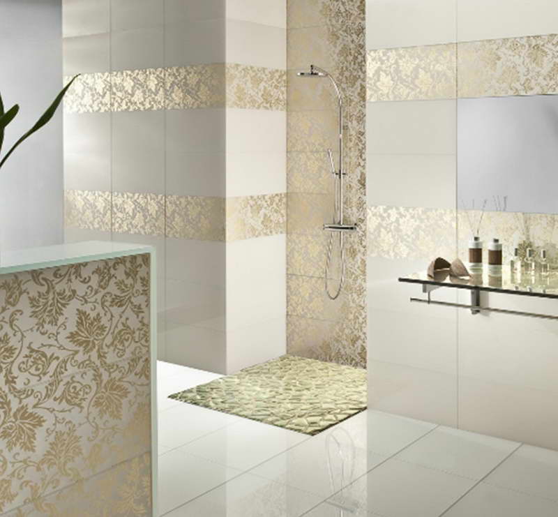 glass tiles for bathroom photo - 1