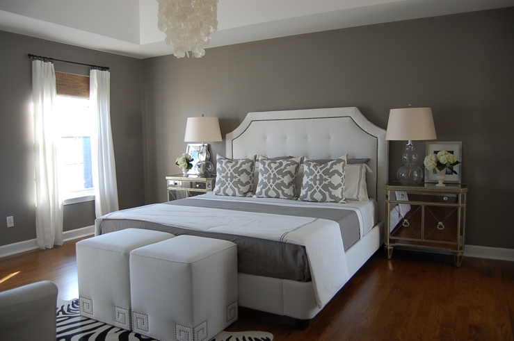 grey paint colors for bedroom photo - 2