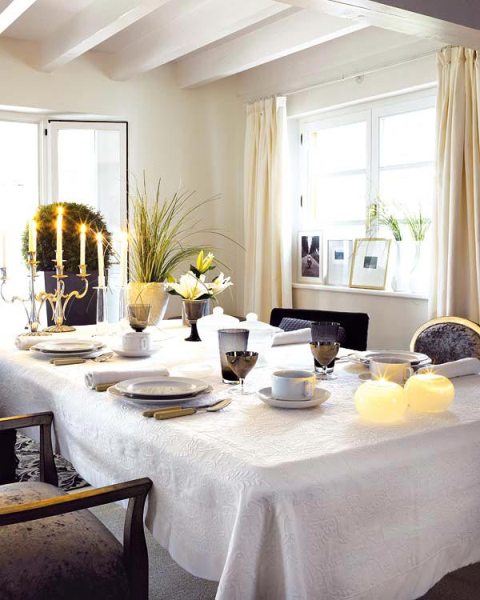 how to decorate your dining room table photo - 2