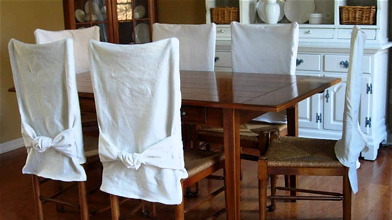 how to make dining chair slipcovers photo - 2