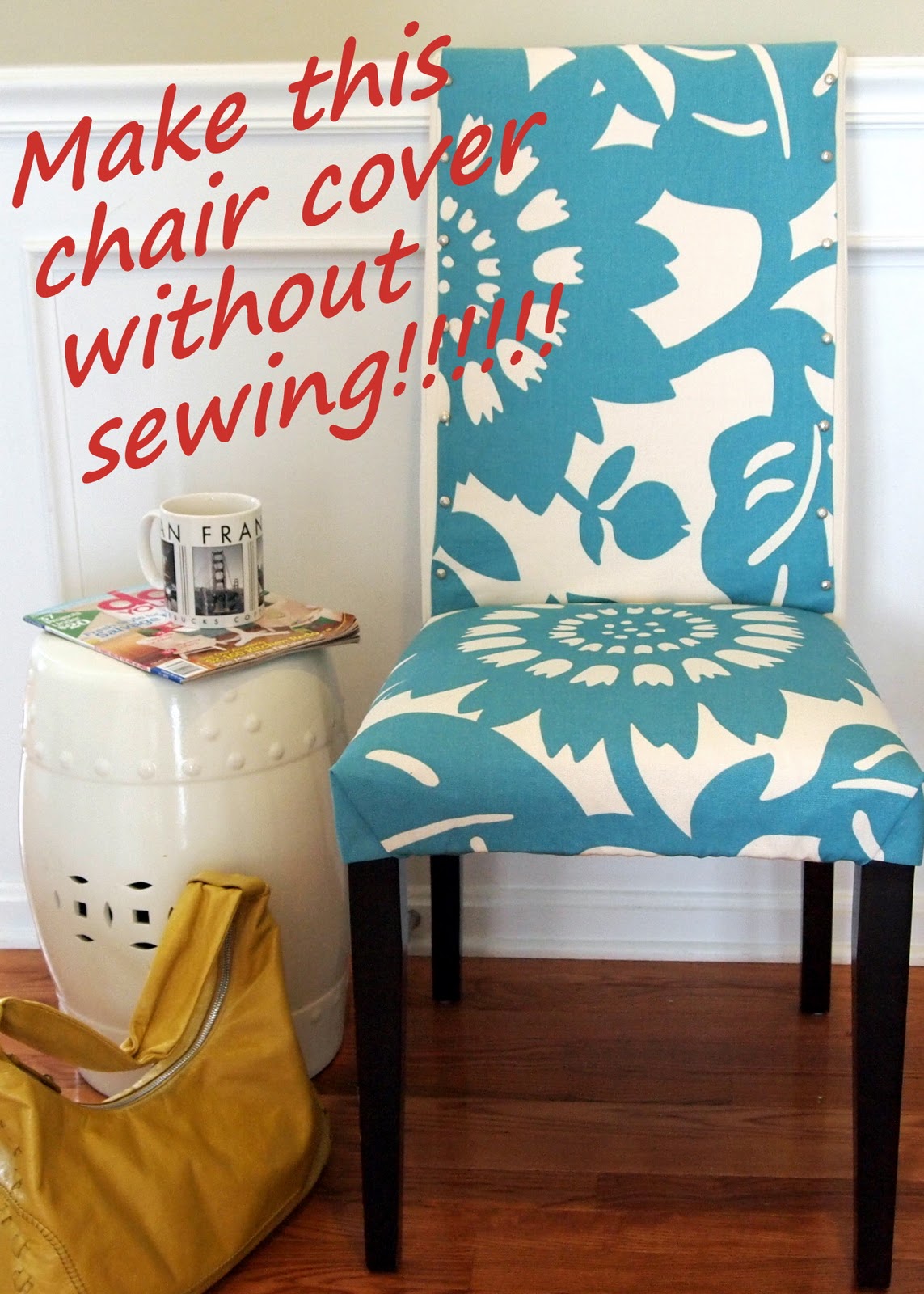 how to make dining room chair covers photo - 1