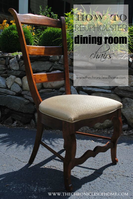 how to recover dining chairs photo - 1