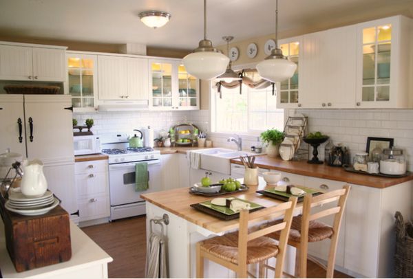 kitchen island designs for small kitchens photo - 2