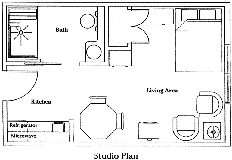 kitchen plans for small spaces photo - 2