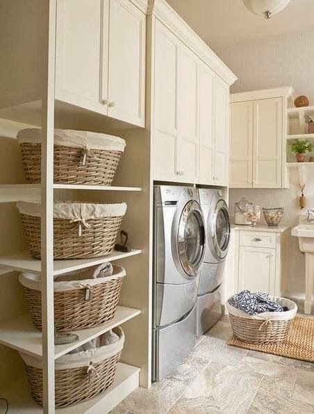 laundry room in garage decorating ideas photo - 1