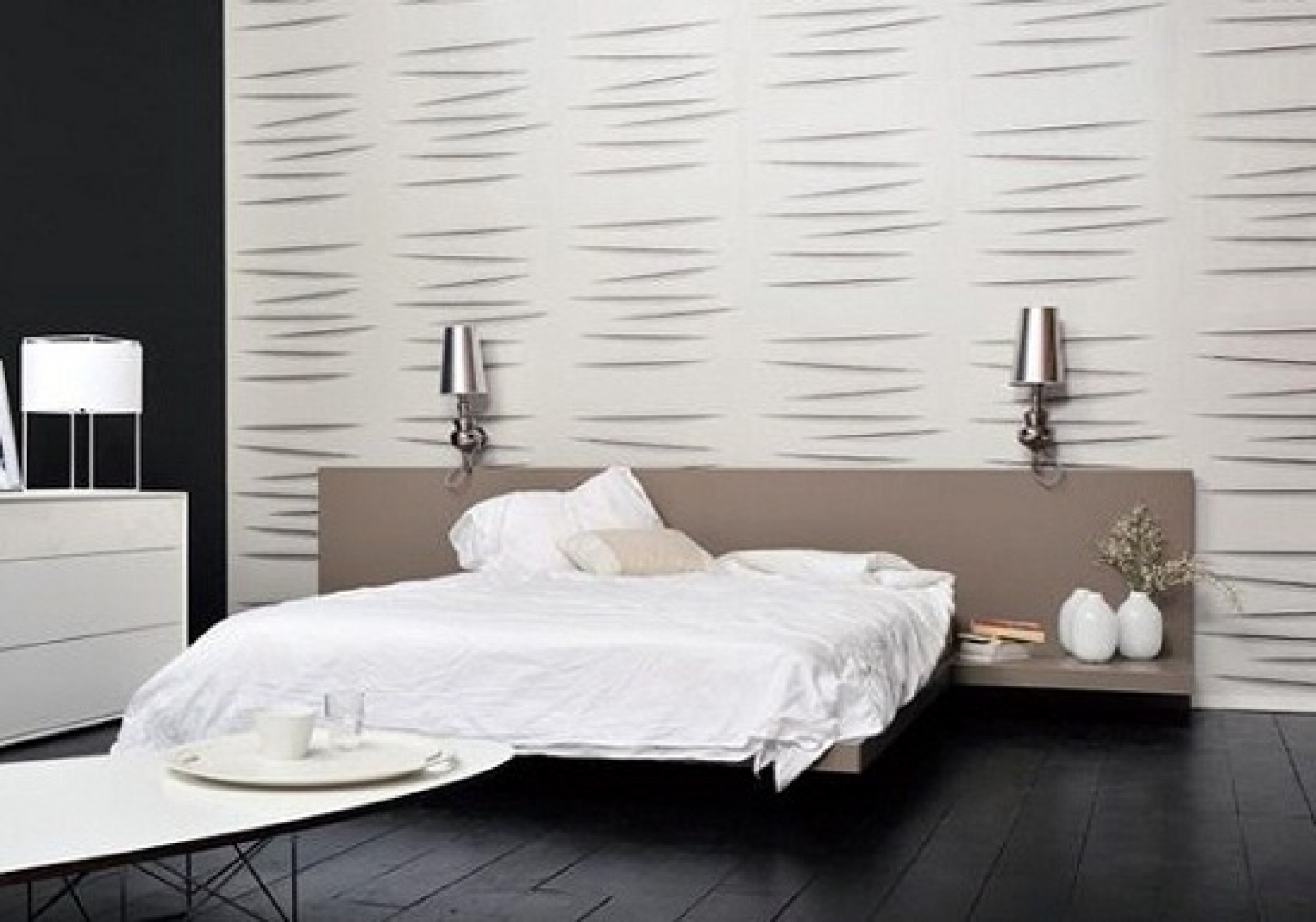 Modern Bedroom Wallpaper Large And Beautiful Photos Photo