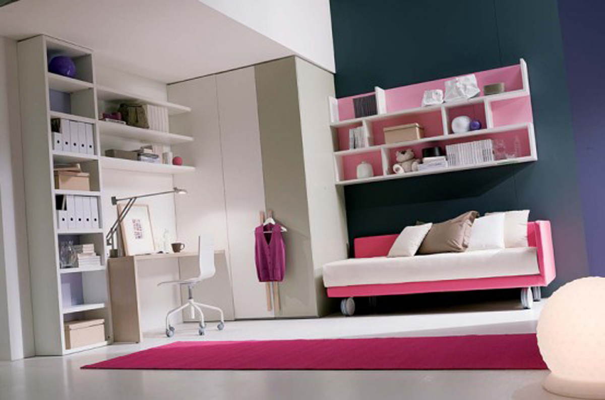 modern girl bedroom photo - 1