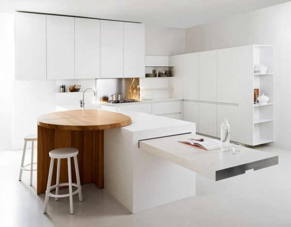 modern kitchen designs for small spaces photo - 1