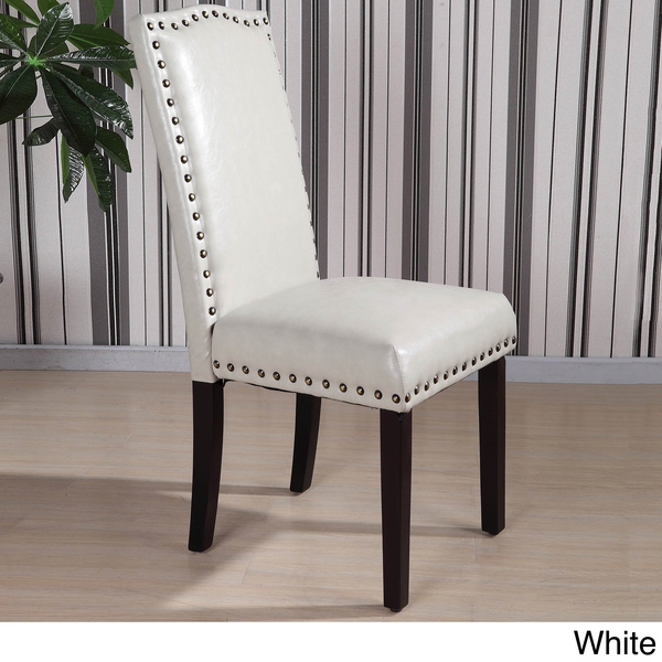 nailhead trim dining chair photo - 2