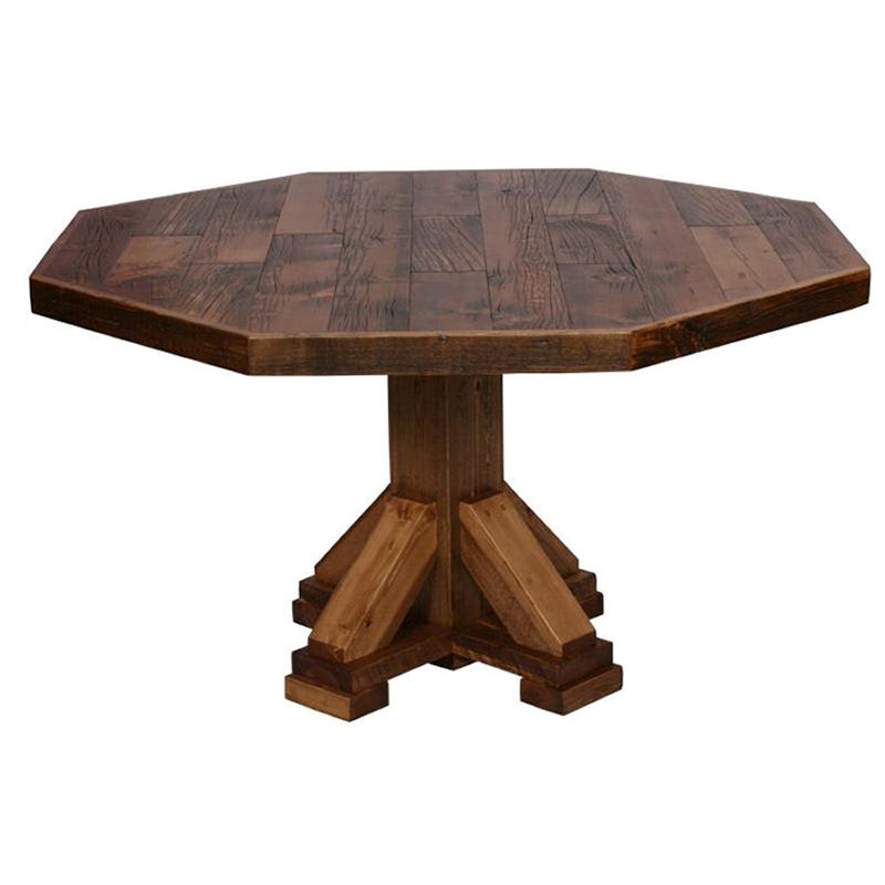 octagon dining room table photo - 1