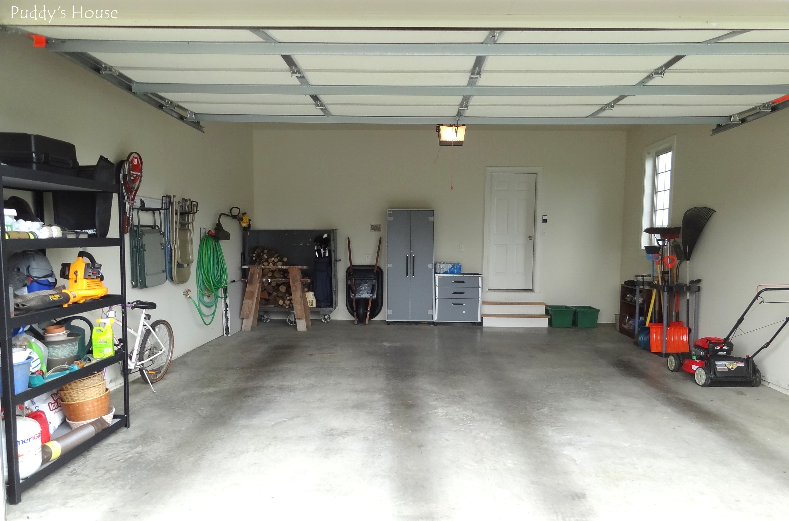 organizing a garage on a budget photo - 1
