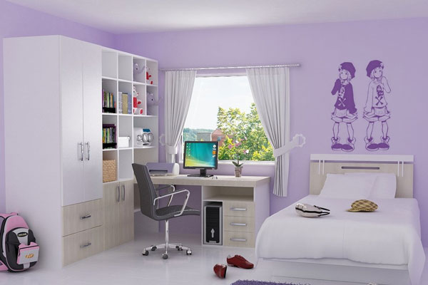 paint colors for girl bedrooms photo - 1