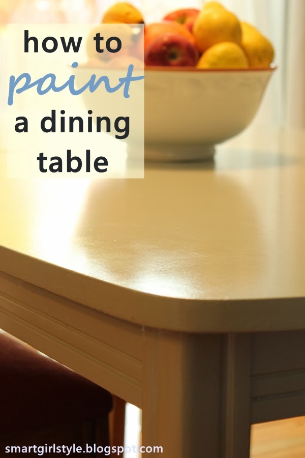 paint dining table photo - 2