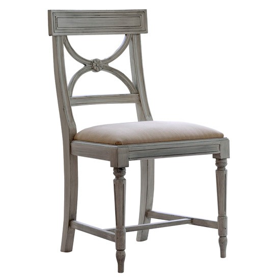 painted dining chairs photo - 2