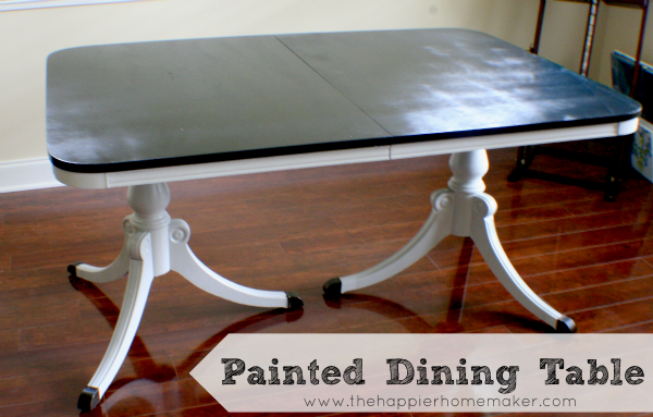 painted dining room furniture photo - 1