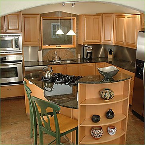 pictures of small kitchens with islands photo - 2
