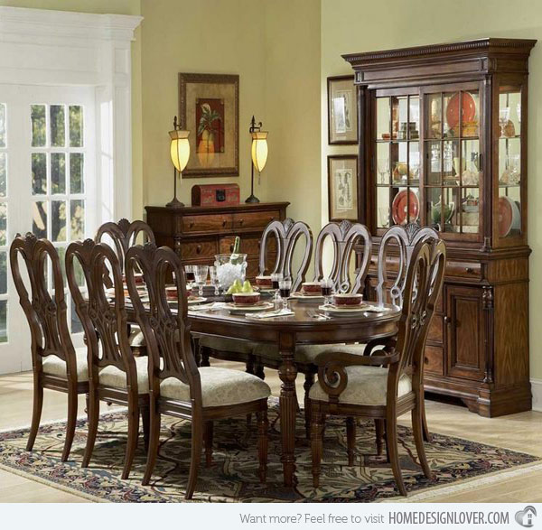 pictures of traditional dining rooms photo - 1