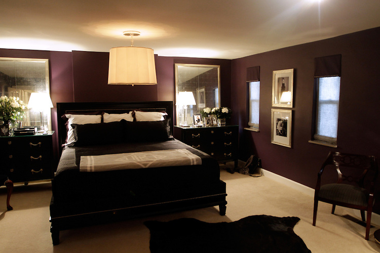 plum colored bedroom ideas photo - 1
