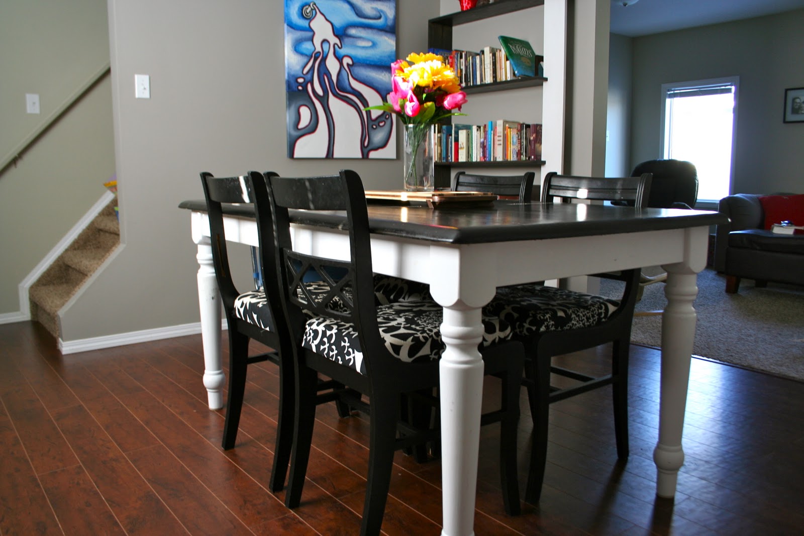 refinish dining room table photo - 1