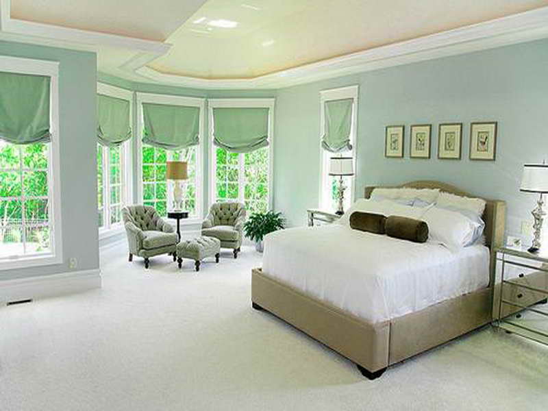 relaxing paint colors for bedrooms photo - 1