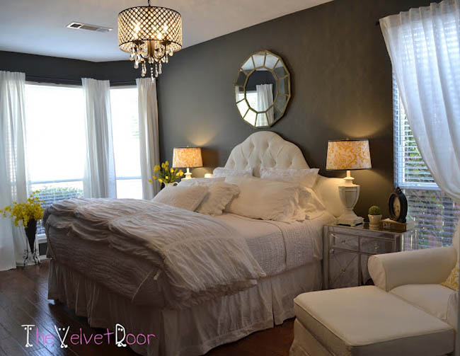 romantic bedroom color schemes photo - 1