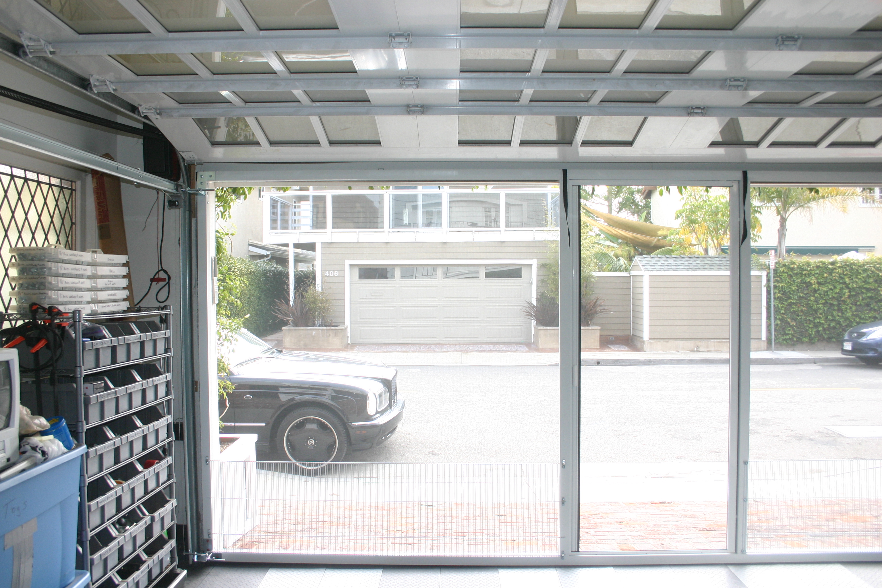 screen door garage photo - 2