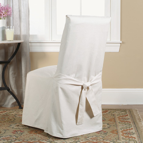 slip cover dining chair photo - 1