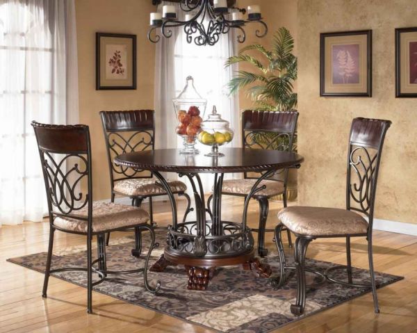 small elegant dining room tables photo - 2