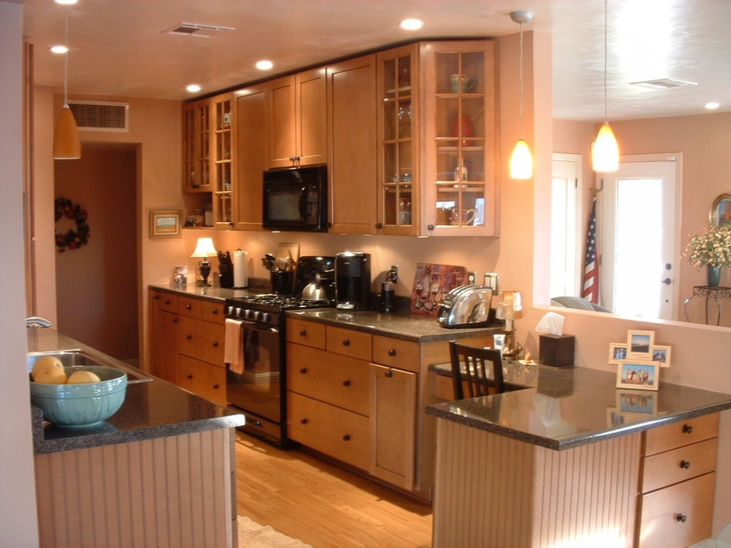 small galley kitchen remodel ideas photo - 1