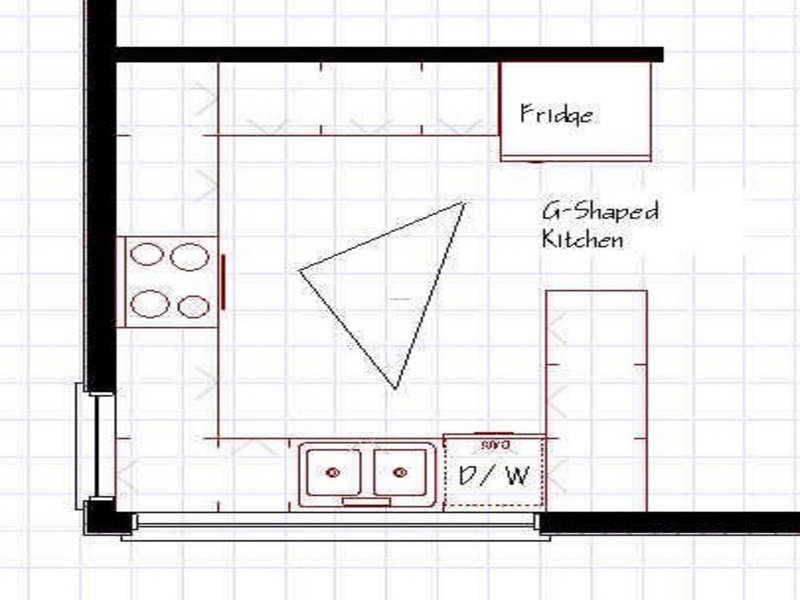 small kitchen floor plans photo - 2
