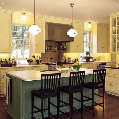 small kitchen islands with stools photo - 1