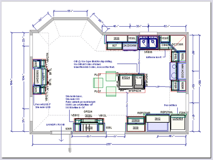 small kitchen layout plans photo - 2