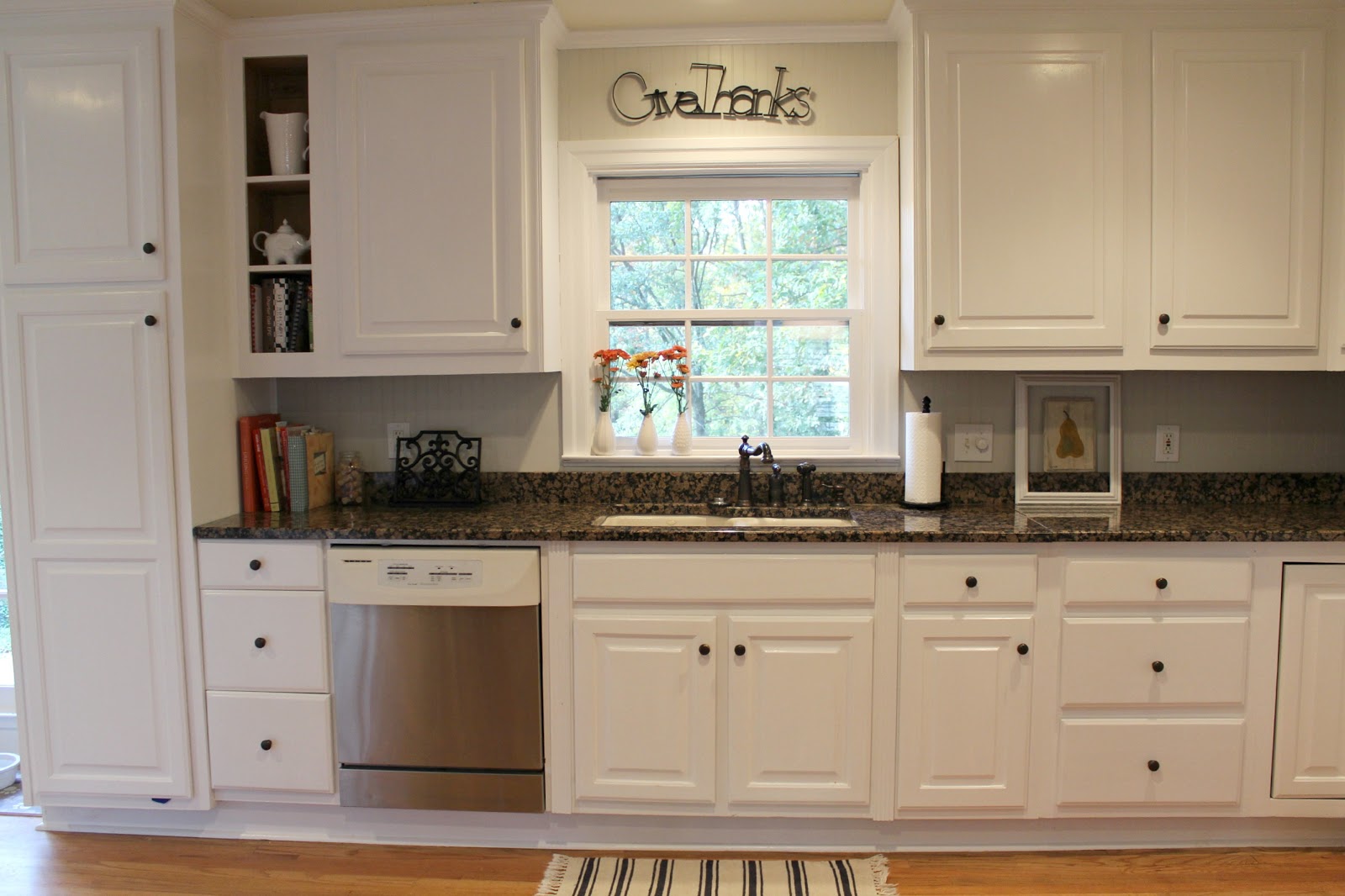 small kitchen makeover before and after photo - 1